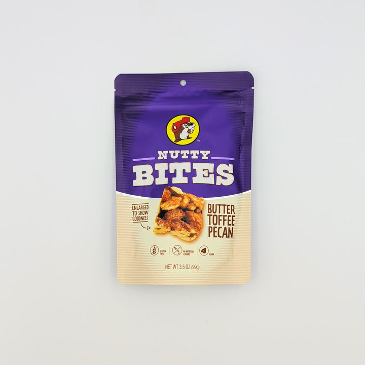 Buc-ees Nutty Bites - Butter Toffee Pecan - 3.5oz