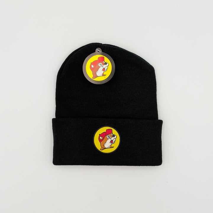 Buc-ee's Black Knit Beanie