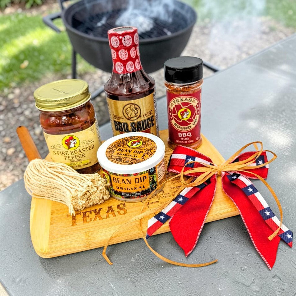 Buc-ee's Backyard BBQ Board from The Texas Gift Company