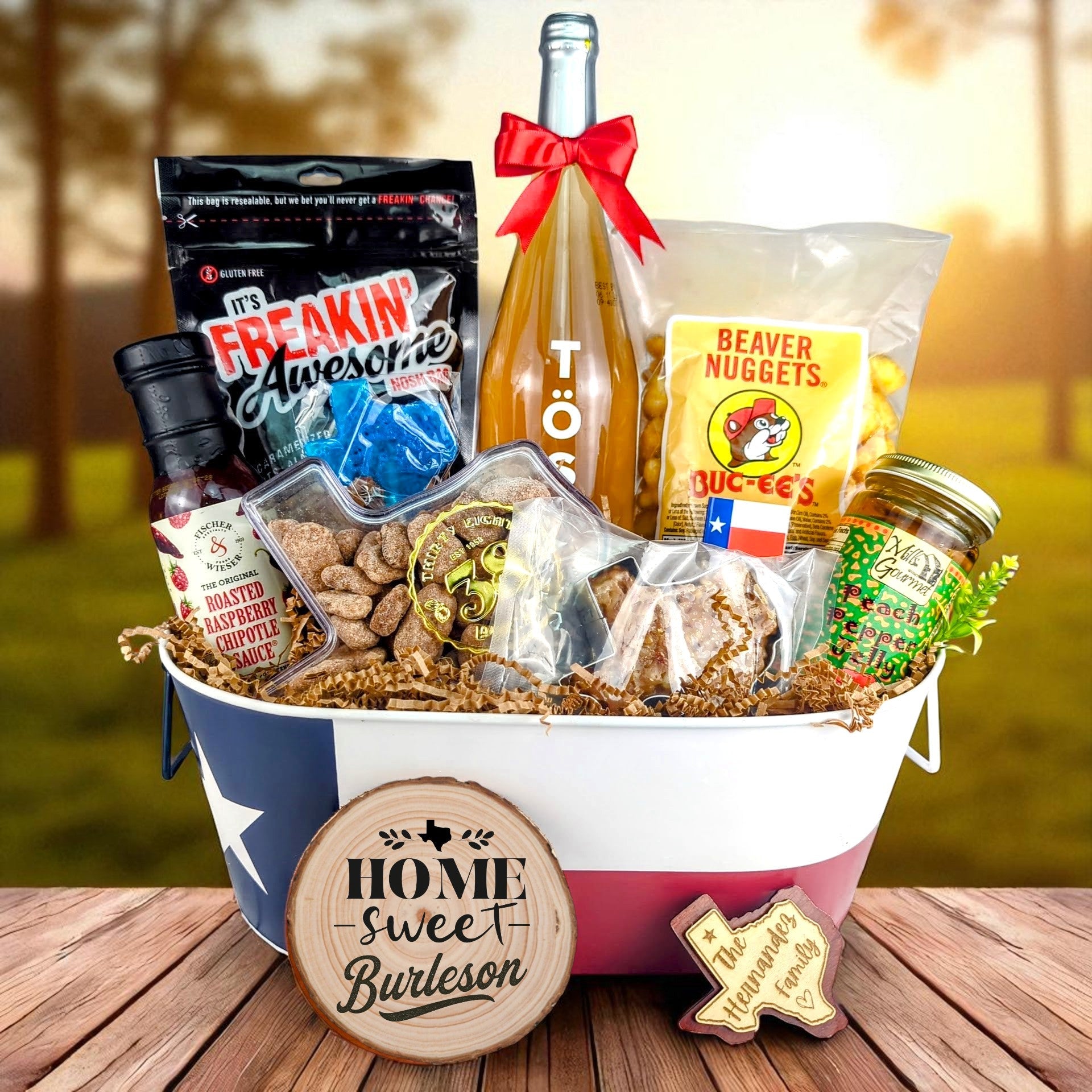 Burleson Texas Family Home Toast & Treats from The Texas Gift Company