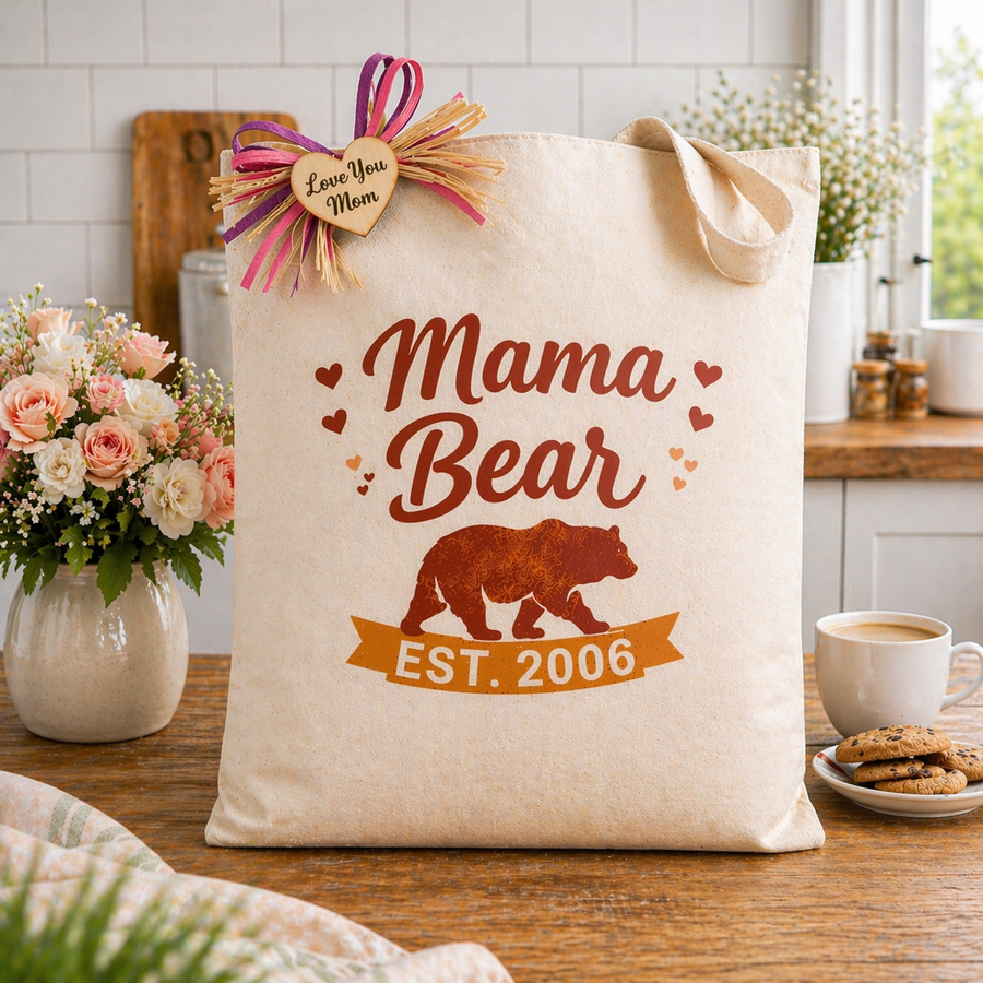 Design Your Own Mama Bear Gift Tote
