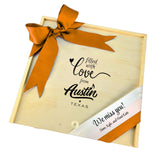 Filled With Love from Austin Wooden Box