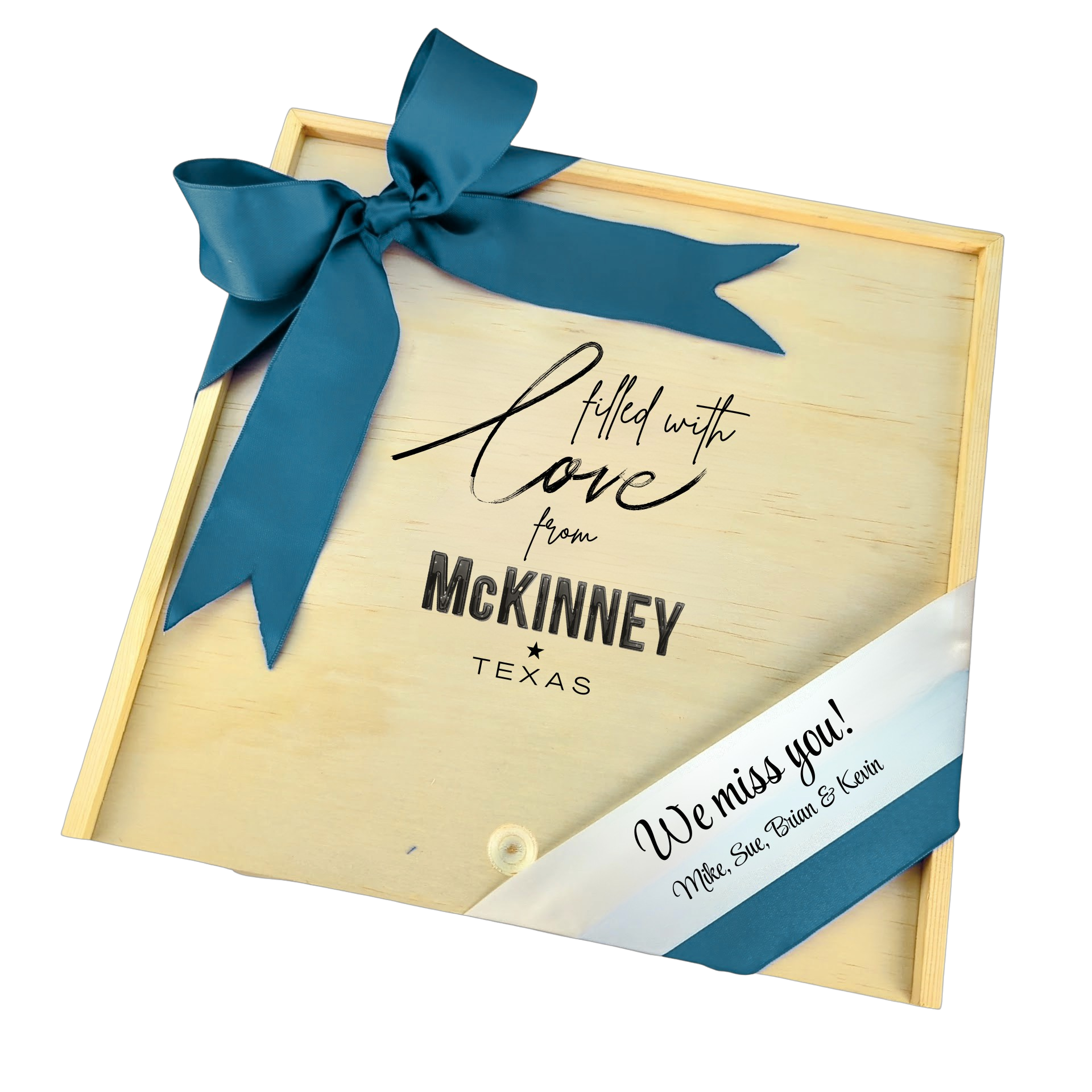 Filled With Love from McKinney Wooden Box featured as a heartfelt North Texas gift