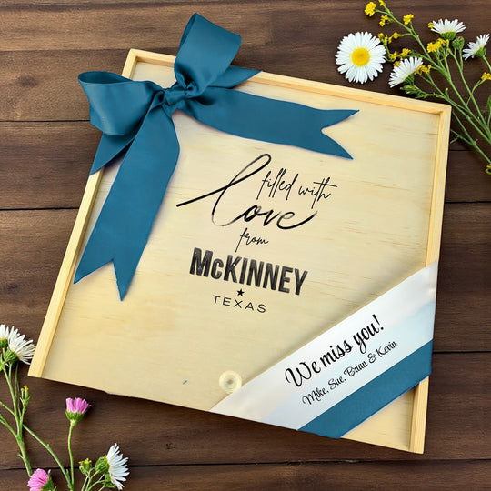 Design Your Own Filled With Love from McKinney Wooden Gift Box