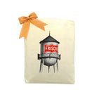 Frisco Water Tower Tote Bag featuring the iconic Frisco water tower landmark