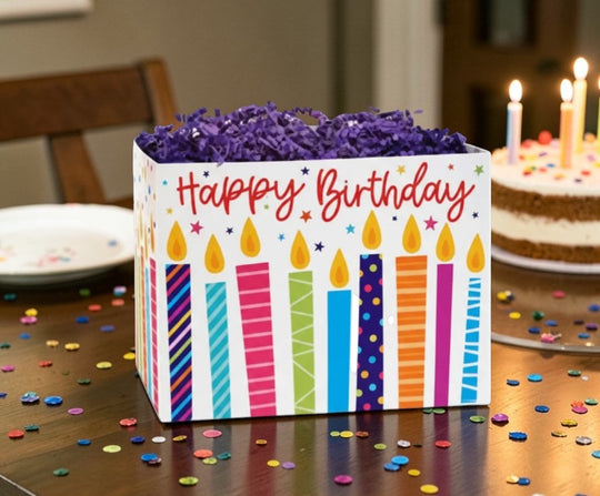 Design Your Own Make a Wish Birthday Gift Basket Box