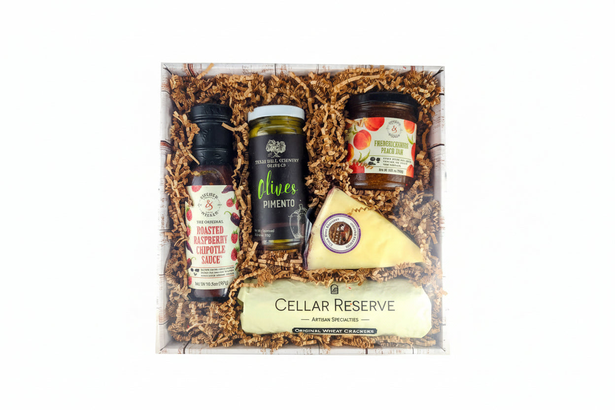 Texas Hill Country flavor collection displayed as a regional food gift