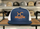 High Cotton Hat Co Flynn Flat Bill Navy
