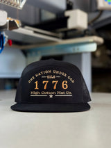 High Cotton Hat Co 1776 Black
