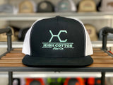 High Cotton Hat Co Flynn Flat Bill Black