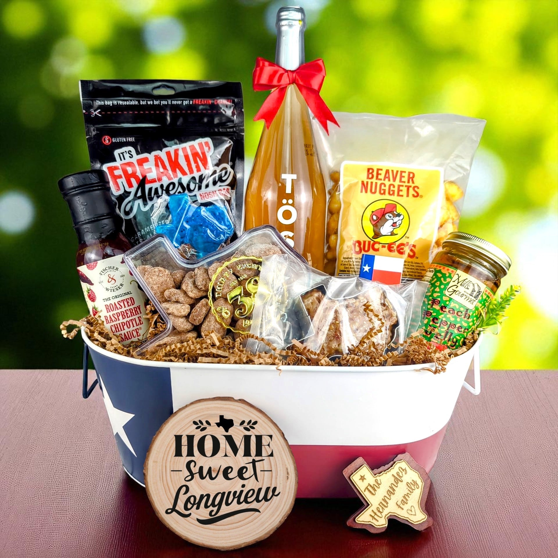 Longview Texas Family Home Toast & Treats from The Texas Gift Company