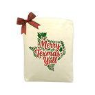Merry Texmas Y’all Gift Tote Bag featured as a Texas-themed holiday tote