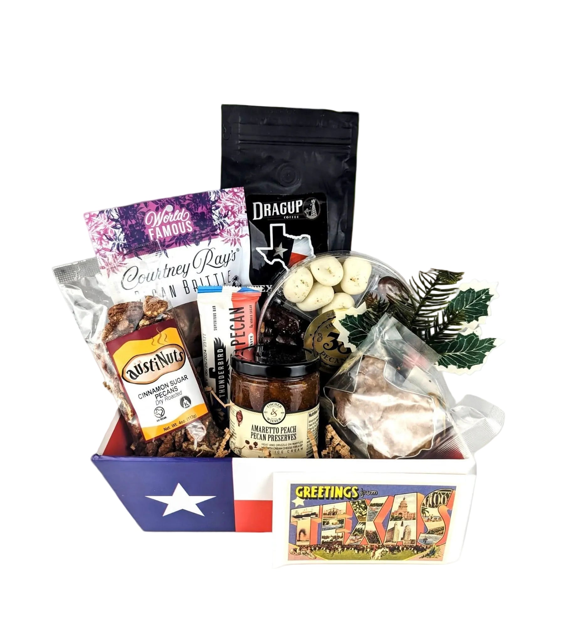 Pecan Passion gift collection with Texas pecan treats and sweet pairings