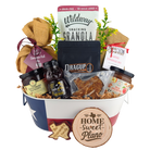 Plano Texas Breakfast Basket on a white background
