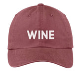 Frankie Jean Wine Baseball Cap