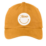 Frankie Jean Tacos Cursive Smile Baseball Cap