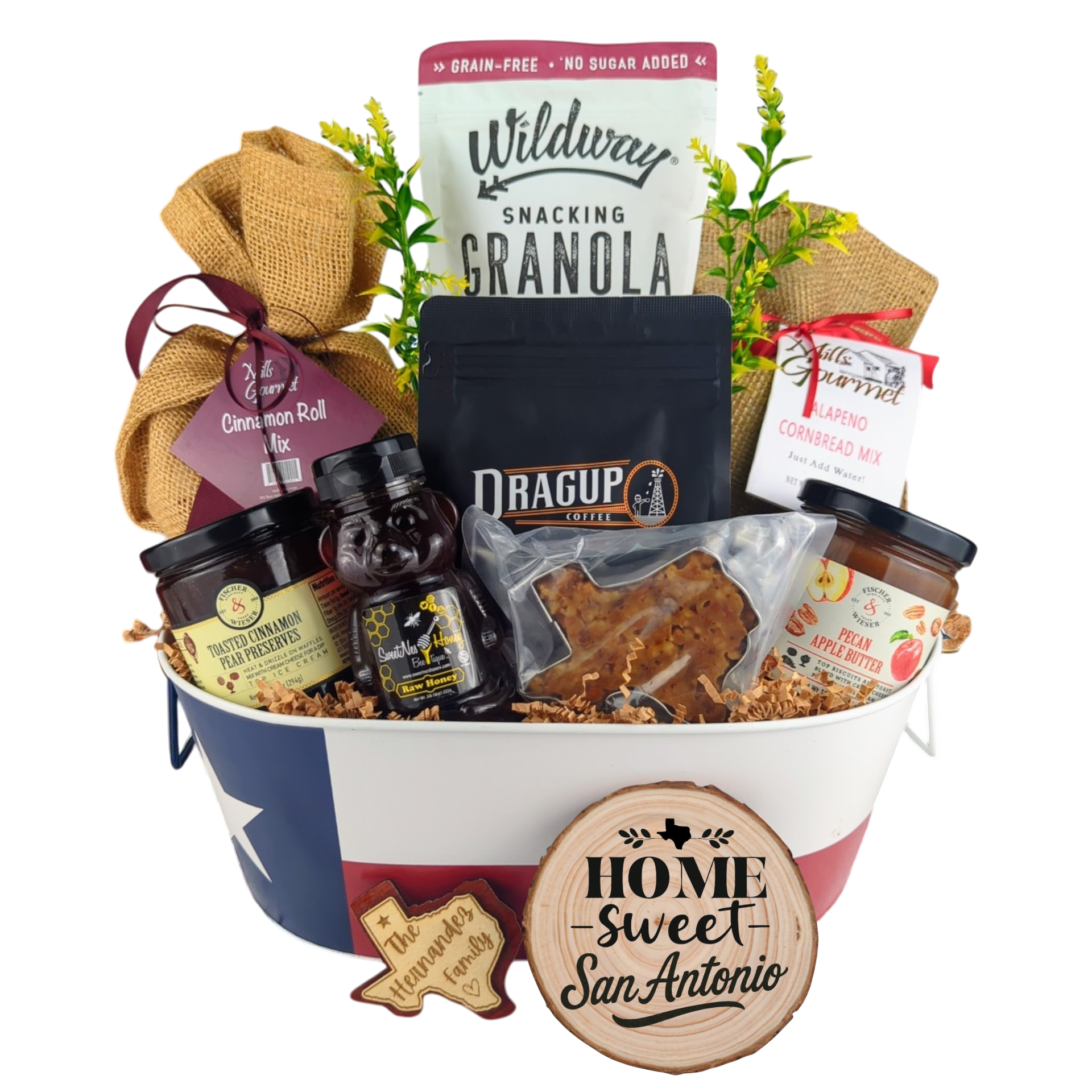 San Antonio Family Breakfast Basket 