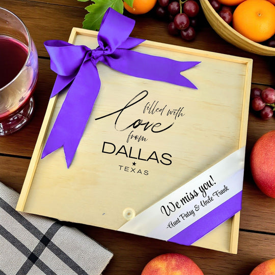 Design Your Own Filled With Love from Dallas Wooden Gift Box
