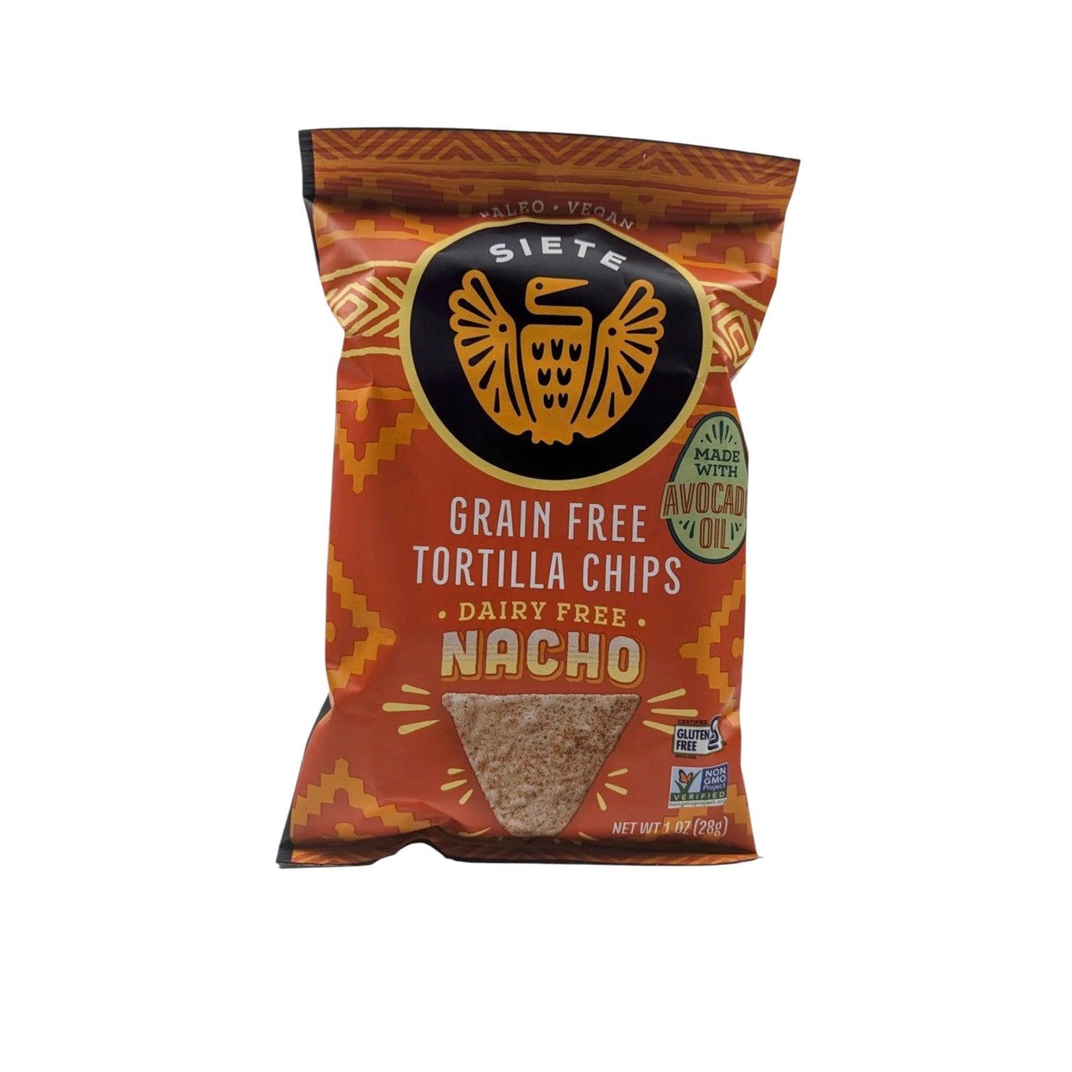 Siete nacho tortilla chips packaged as a bold Texas snack gift from The Texas Gift Company storefront