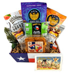Tex-Mix Snack Fiesta featured as a festive Texas snack gift from The Texas Gift Company