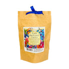 Texas Bluebonnet Garden grow kit packaged in a kraft paper bag with a colorful floral label, designed for planting Texas bluebonnet wildflowers at home, displayed on a white background.