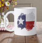 Texas Flag 15oz Mug featured as an everyday Texas gift showcasing the Lone Star flag