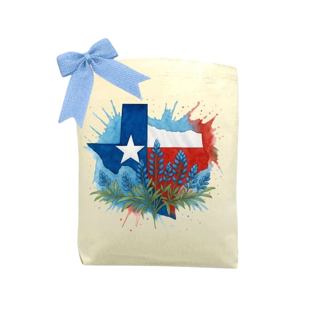 Texas In Bloom Tote Bag featured as a floral Texas tote celebrating seasonal beauty