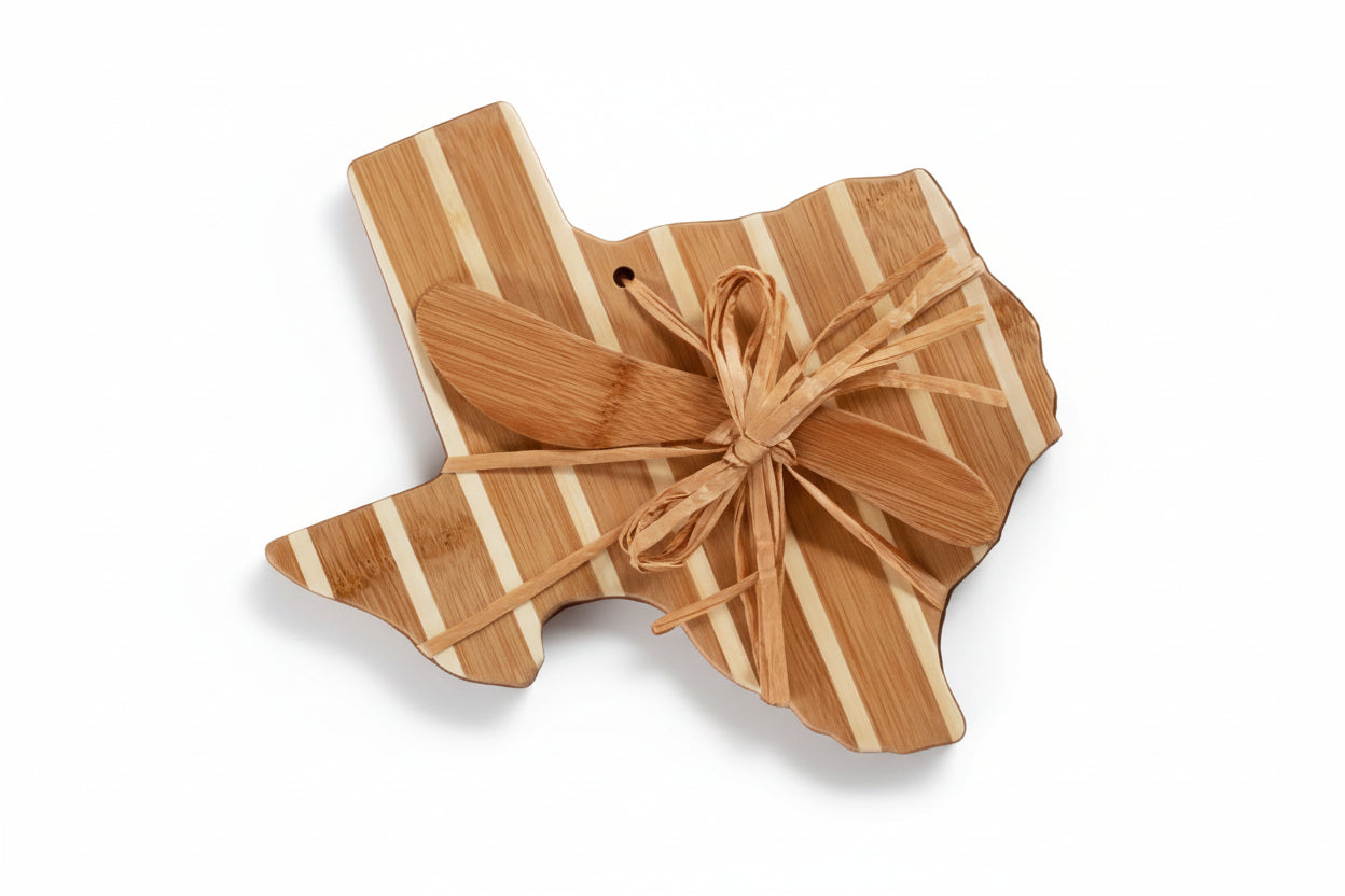 The Texas Rancher’s Banquet Box shown as a signature Texas gift inspired by rancher pride