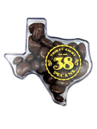 Texas Roadie chocolate covered pecan gift box displayed as a gourmet Texas sweet gift from The Texas Gift Company storefront