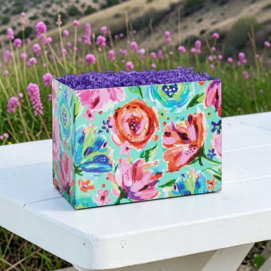 Design Your Own Texas Rose Garden Gift Basket Box