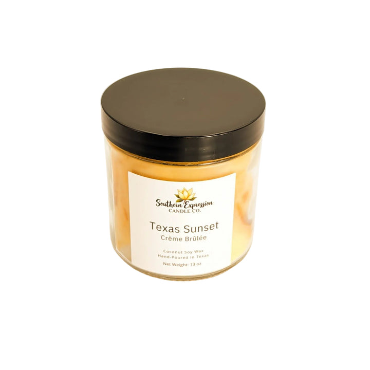 Texas Sunset - Brown & Ivory - Candle