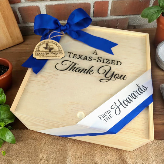 Design Your Own Texas-Sized Thank You Gift Box