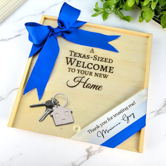 Design Your Own "Texas-Sized Welcome to Your New Home" Gift Box