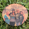 OPTIONAL Custom Wood Slice Photo Coaster 