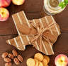 Texas State Shaped Charcuterie Board & Cheese Spreader Set