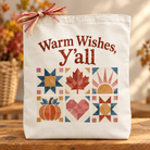 Design Your Own Warm Wishes, Y'all Fall Gift Tote