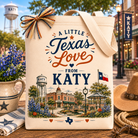 Design Your Own "A Little Texas Love from Katy" Gift Tote