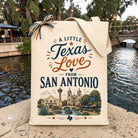 Design Your Own A Little Texas Love from San Antonio Gift Tote