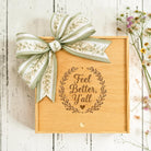 Design Your Own "Feel Better, Y'all" Wood Gift Box