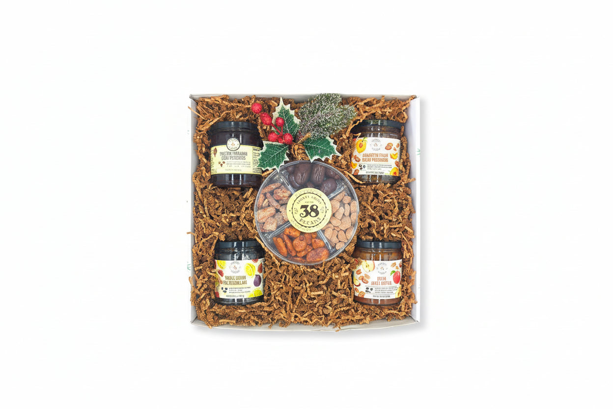 The Texas Hill Country Sampler gift set featuring a mix of regional food items