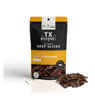 TX Biltong Co air dried beef slices packaged as a premium Texas savory snack gift from The Texas Gift Company storefront