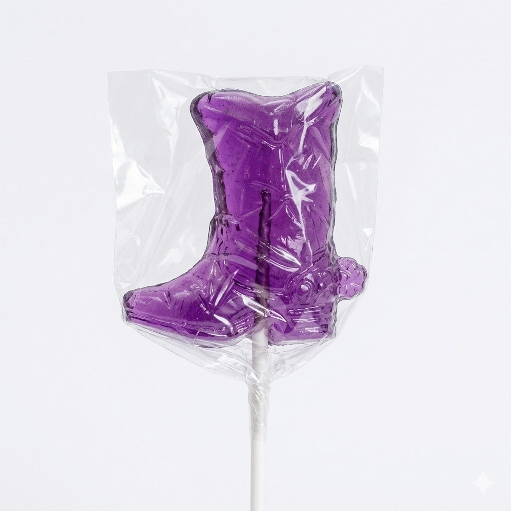 Cowboy Boot Lollipop for a Design Your Own gift from The Texas Gift Company
