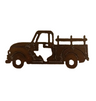 Vintage Pickup Truck with Texas Lonestar State Cutout Magnet
