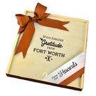 With Sincere Gratitude from Fort Worth Wooden Box featured as a Fort Worth–inspired thank-you gift