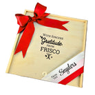 With Sincere Gratitude from Frisco Wooden Box featured as a heartfelt Frisco-inspired thank-you gift