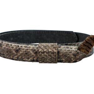 1" Real Texas Western Rattlesnake Hat Band with Rattle