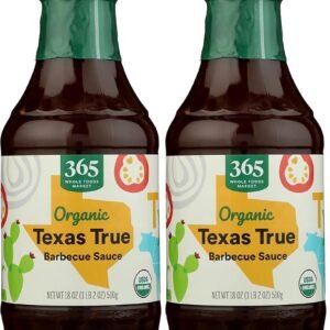 365 by Whole Foods Market, Bbq Texas True Organic, 18 Ounce (Pack of 2)