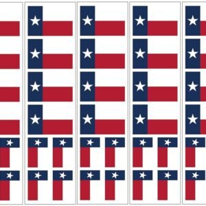 40 Tattoos: Texas State Flag, Texan Party Favors