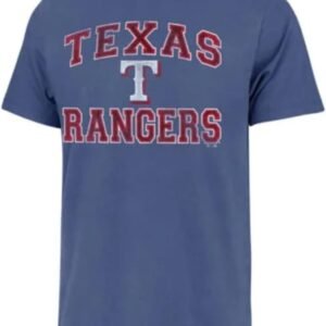 47 MLB Men's Union Arch Franklin Team Color Primary Logo Word Mark Short Sleeve T-Shirt