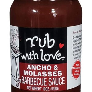 Rub with Love Ancho and Molasses Barbecue Sauce by Tom Douglas, 2019 Sofi Award Winner, 19 Ounce